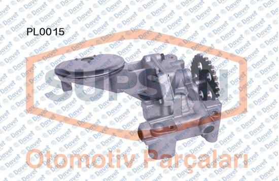 SUPSAN PL0015 Yag Pompasi 205 405 Bx Zx Xu5m Xu9j2 Xu9j4 Partner Berlingo Expert Jumpy Xantia 406 Sxudo Xud9 <00